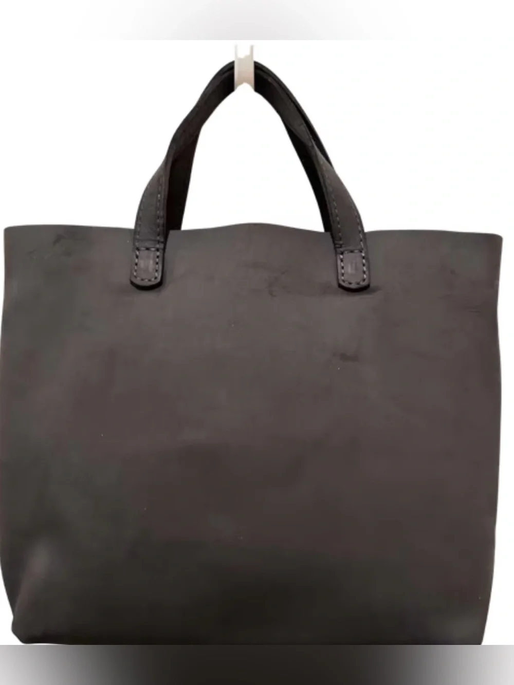 New Portland Leather Goods Classic Medium Crossbody Bag in Shadow Black - Picture 3 of 3